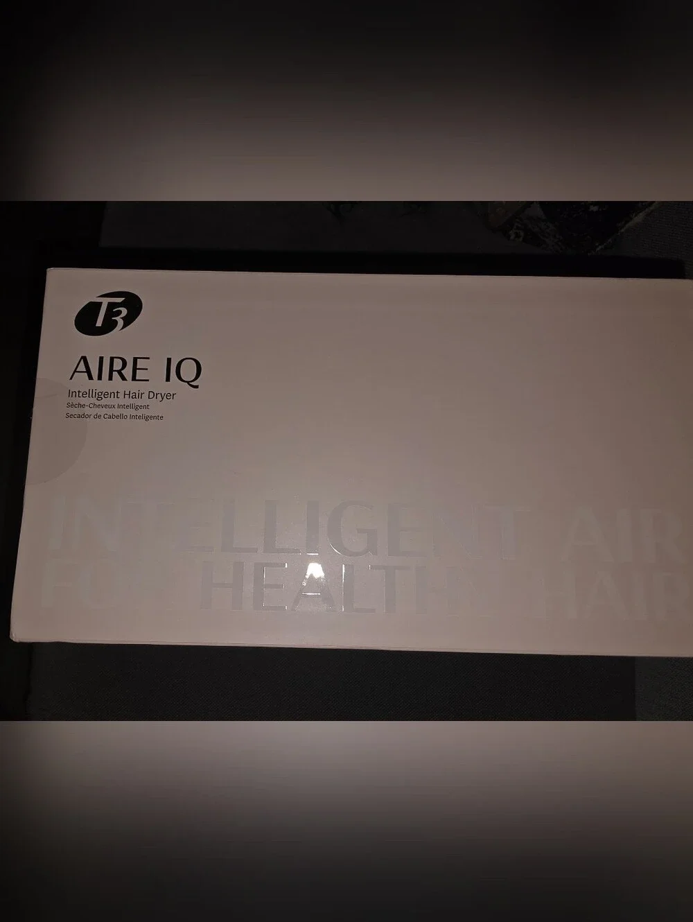 T3 FIRE! NIB! The Aire IQ Intelligent Hair Dryer in Satin Blush. R2S!